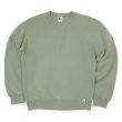 画像1: 90-00's RUSSELL 前V ブランクスウェット "LIGHT OLIVE" (1)