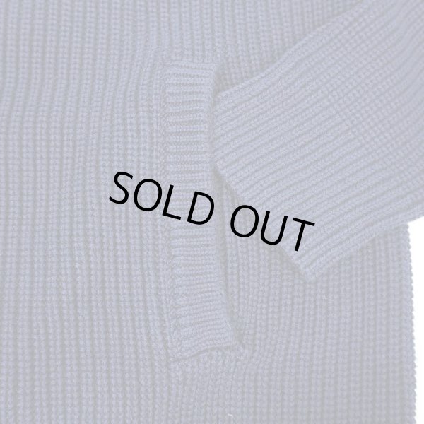 画像4: 00's L.L.Bean コットンドライバーズニット (4)