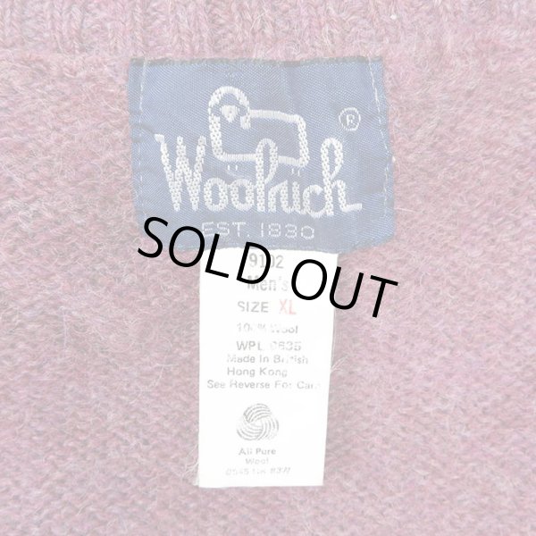 画像2: 80's Woolrich ウールニット (2)