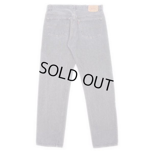 画像2: 90's Levi's 501 先染め ブラックデニムパンツ "MADE IN USA" (2)