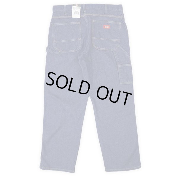 画像2: 00's Dickies デニムペインターパンツ "W34 L30 / DEADSTOCK" (2)