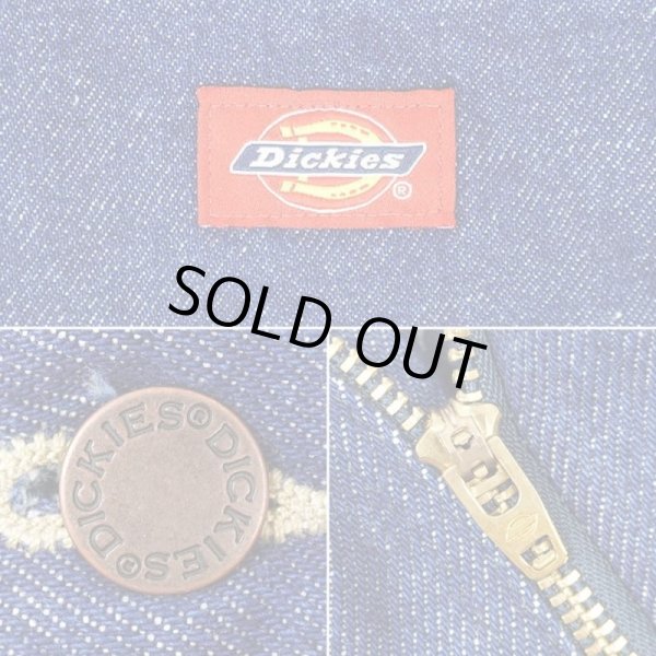 画像3: 00's Dickies デニムペインターパンツ "W34 L30 / DEADSTOCK" (3)