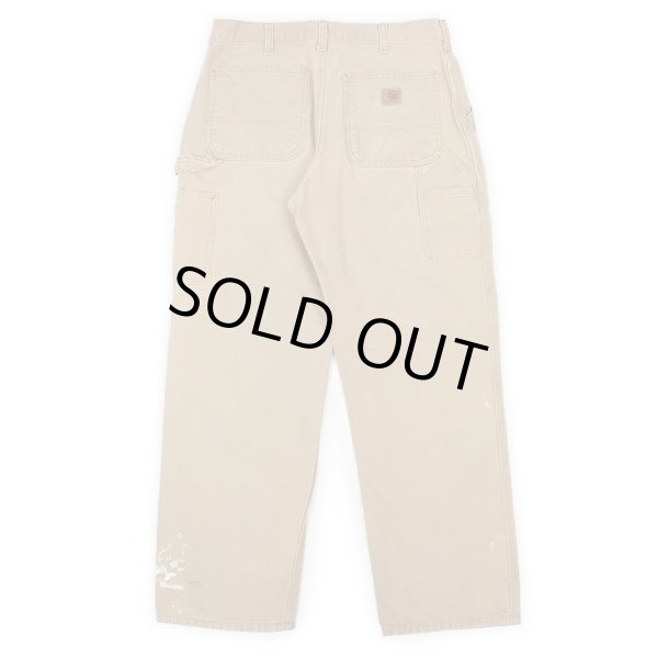 画像2: 00's Carhartt ダックペインターパンツ “BROWN” (2)