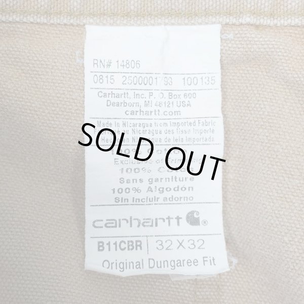 画像3: 00's Carhartt ダックペインターパンツ “BROWN” (3)