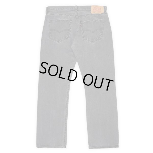 画像2: 00's Levi's 501 ブラックデニムパンツ "W36 L32" (2)