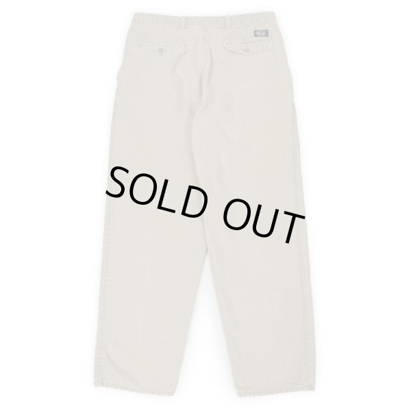 画像2: Early 90's DOCKERS 2タック キャンバストラウザー “BEIGH” (2)