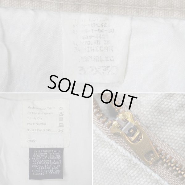 画像4: Early 90's DOCKERS 2タック キャンバストラウザー “BEIGH” (4)