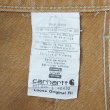 画像3: 00's Carhartt ダブルニー ダックペインターパンツ "MADE IN USA / B01 BRN" (3)