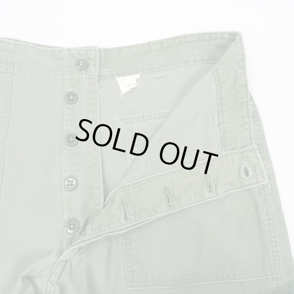 画像4: 60's US.ARMY コットンサテン ベイカーパンツ (4)