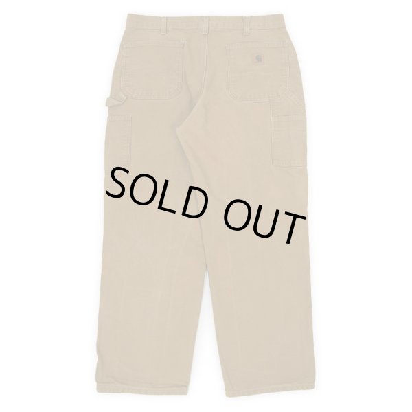 画像2: 00's Carhartt ダックペインターパンツ "B11 BRN / W36 L32" (2)