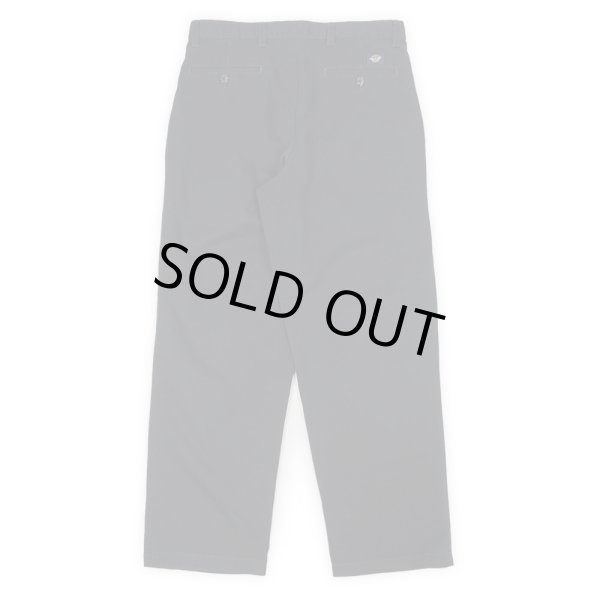 画像2: Early 00's DOCKERS 2タック チノトラウザー "BLACK / W32 L30" (2)