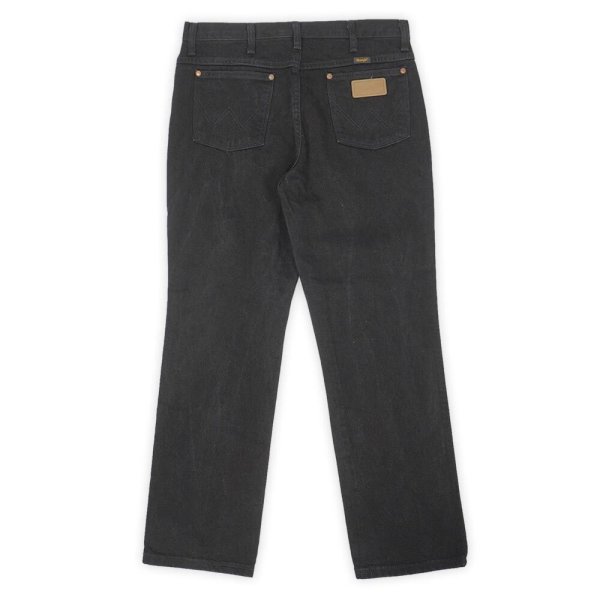 画像2: Early 00's Wrangler 936WBK ブラックデニムパンツ "W33 L30" (2)