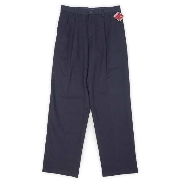 画像1: 00's DOCKERS 2タック チノトラウザー "DEADSTOCK / DARK NAVY" (1)