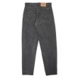 画像2: 90's Levi's 550 ブラックデニムパンツ "MADE IN USA / W32 L32" (2)