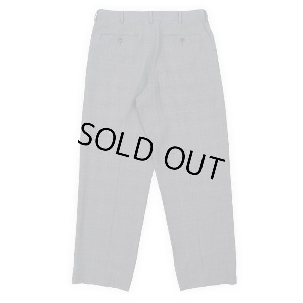 画像2: 00's L.L.Bean グレンチェック柄 サマーウールスラックス (2)