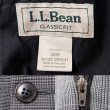 画像3: 00's L.L.Bean グレンチェック柄 サマーウールスラックス (3)