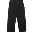 画像4: 00's Carhartt ダブルニー ダックオーバーオール "BLACK / W38 L32" (4)