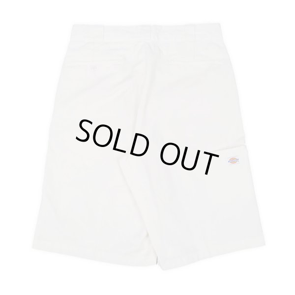 画像2: 00's Dickies ワークショーツ "WHITE" (2)