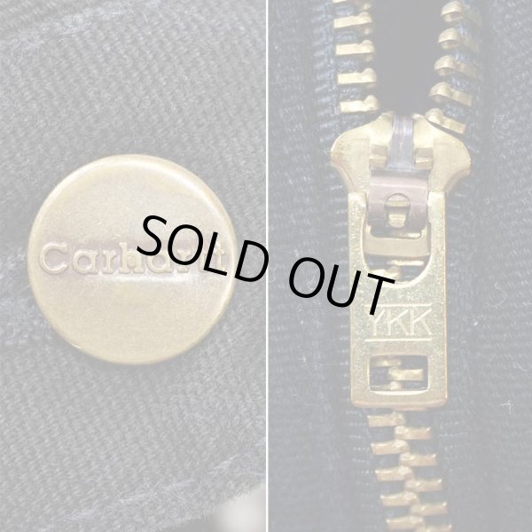 画像5: 00's Carhartt ダックペインターショーツ “BLACK / W34” (5)