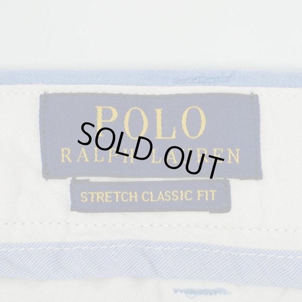 画像3: 00's Polo Ralph Lauren 総柄刺繍 ノータック チノショーツ (3)