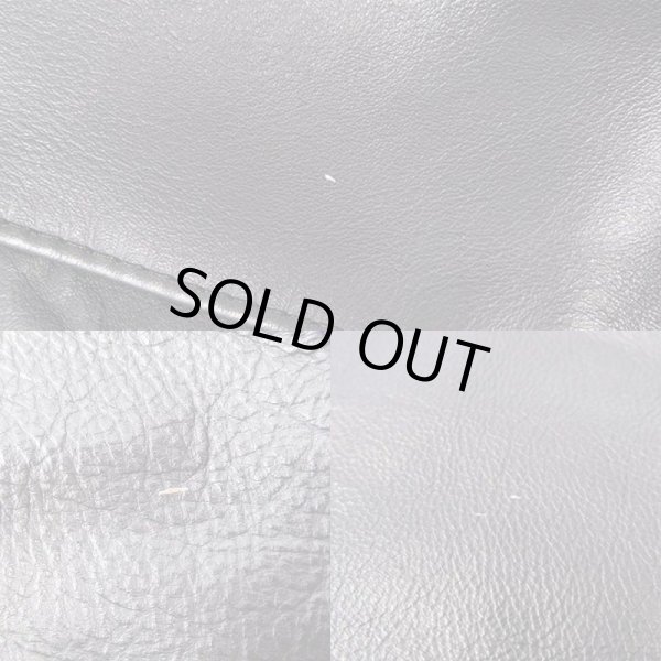 画像4: 90's DeLONG レザー切り替え スタジャン (4)