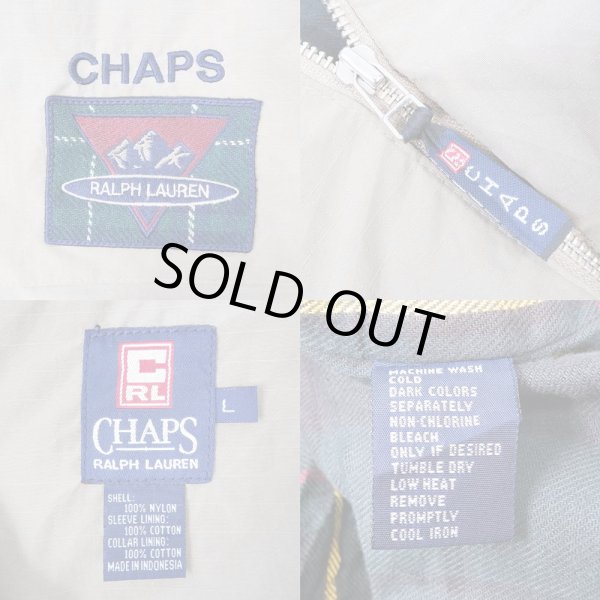 画像3: 90's CHAPS RALPH LAUREN ナイロンファイヤーマンコート (3)