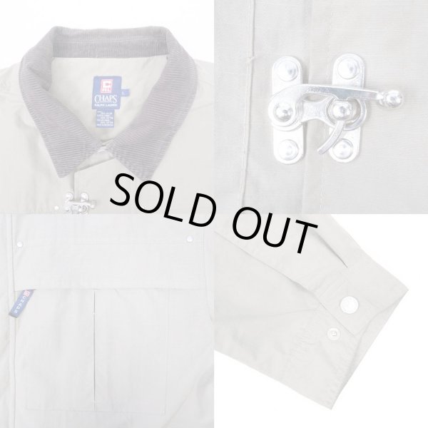 画像4: 90's CHAPS RALPH LAUREN ナイロンファイヤーマンコート (4)