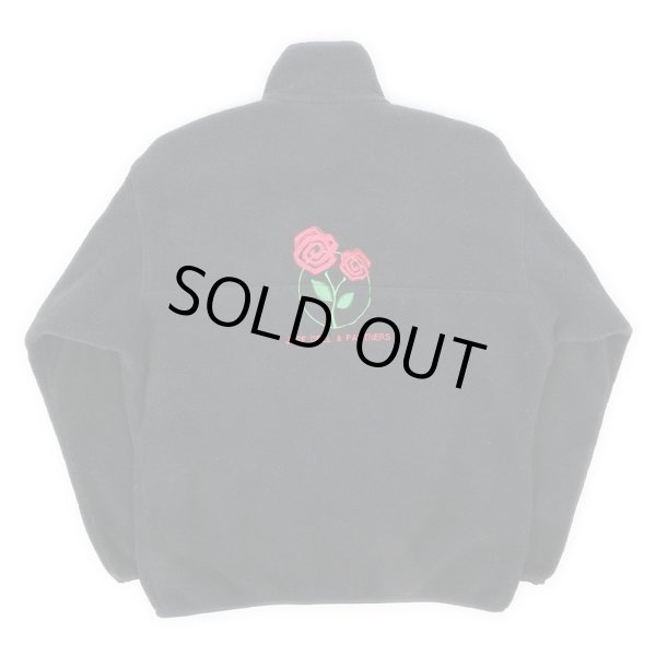 画像2: 90's Patagonia シンチラスナップT “BLACK / Rose Embroidery” (2)