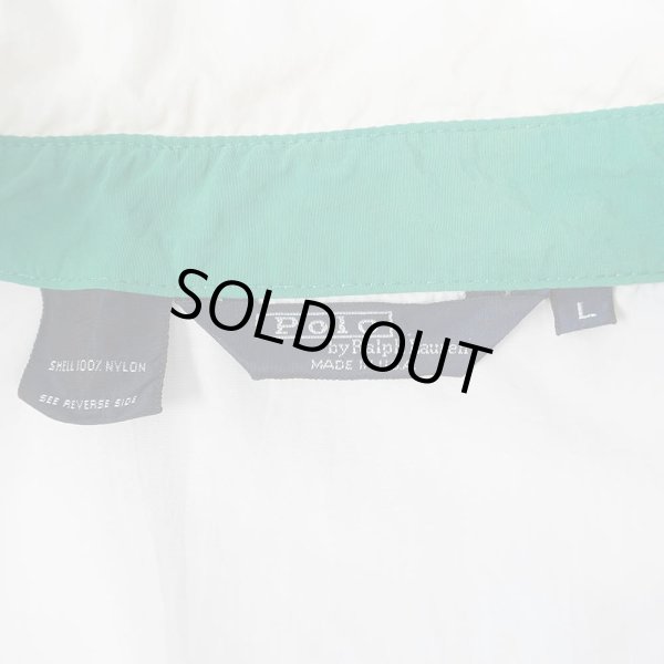 画像2: 90's Polo Ralph Lauren ナイロン スウィングトップ "MADE IN USA" (2)