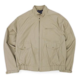 eddie bauer ポリエステルジャケット 豚革襟 カバーオール