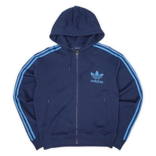 画像1: 00's ADIDAS フーディートラックジャケット (1)