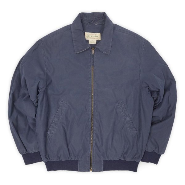 画像1: 90's ST JOHN'S BAY チンスト付き スウィングトップ "FADE NAVY" (1)