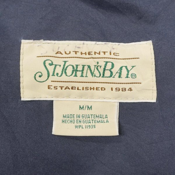 画像2: 90's ST JOHN'S BAY チンスト付き スウィングトップ "FADE NAVY" (2)