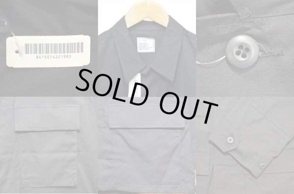 画像4: 97's US.ARMY BLACK 357 BDUジャケット “SMALL-REGULAR / DEADSTOCK” (4)