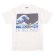 画像1: 80's HOKUSAI 浮世絵プリントTシャツ "MADE IN USA" (1)