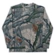 画像1: MOSSY OAK リアルツリーカモ柄 L/S ポケットTシャツ (1)