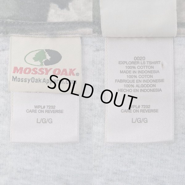 画像2: MOSSY OAK リアルツリーカモ柄 L/S ポケットTシャツ (2)