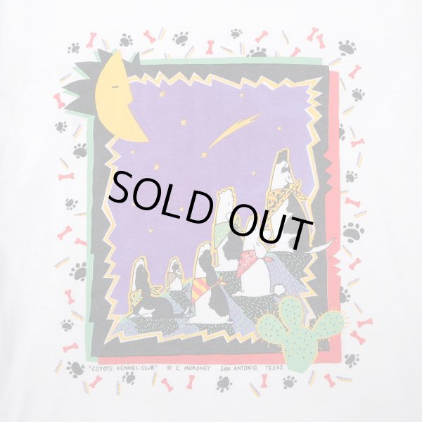画像2: 90's COYOTE KENNEL CLUB プリントTシャツ “MADE IN USA” (2)