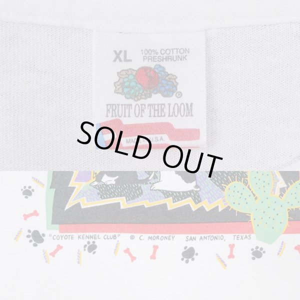 画像3: 90's COYOTE KENNEL CLUB プリントTシャツ “MADE IN USA” (3)