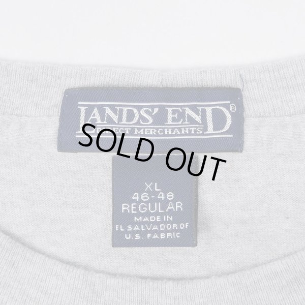画像2: 90's LANDS' END ブランクTシャツ "DEADSTOCK" (2)