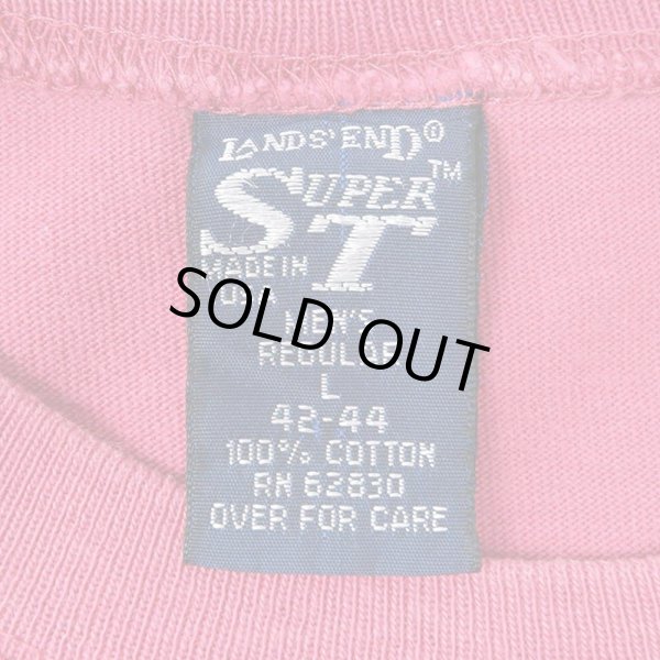 90's LANDS' END マルチボーダーTシャツ "MADE IN USA"mtp01251101008951｜VINTAGE  ヴィンテージ-T-SHIRT Tシャツ｜usedvintage box Hi-smile