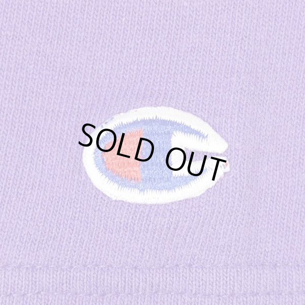 画像4: 90's Champion スクリプトロゴ Tシャツ "PURPLE" (4)