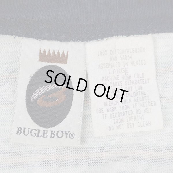 画像2: 90's BUGLE BOY マルチボーダーTシャツ (2)