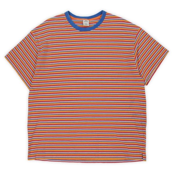 画像1: 00s UrbanOutfitters マルチボーダーTシャツ (1)