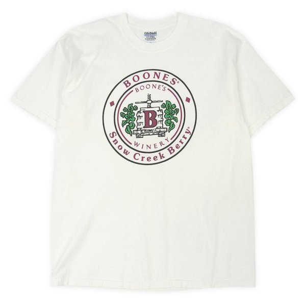 画像1: 00's Boone's Winery プリントTシャツ (1)