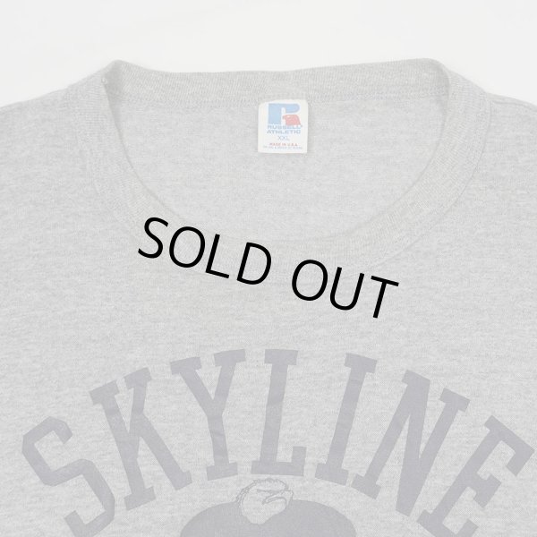 画像3: Early 90's RUSSELL カレッジプリントTシャツ "MADE IN USA" (3)