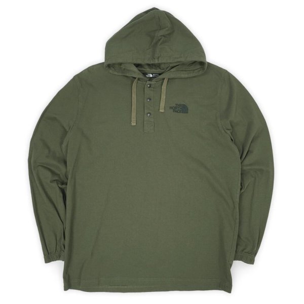 画像1: 00's THE NORTH FACE フーディーカットソー (1)