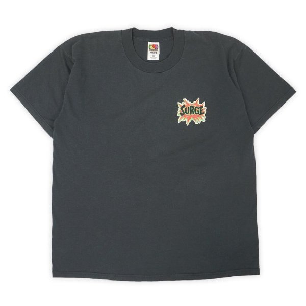 画像1: 90-00's Coca-Cola "SURGE" ロゴプリントTシャツ (1)