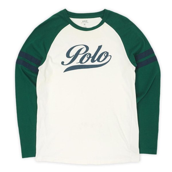 画像1: 00's Polo Ralph Lauren L/S ラグランカットソー (1)