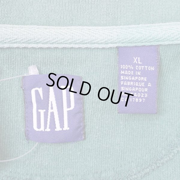 画像2: 90's OLD GAP L/S ポロシャツ (2)